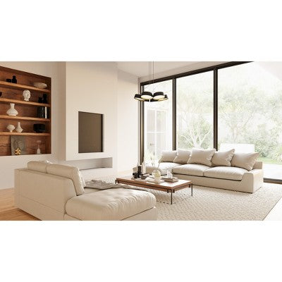 Żyrandol LED Byrnes czarny