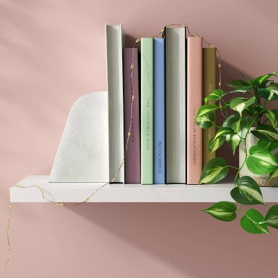 10,5' 30 LED na złotym drucie migające