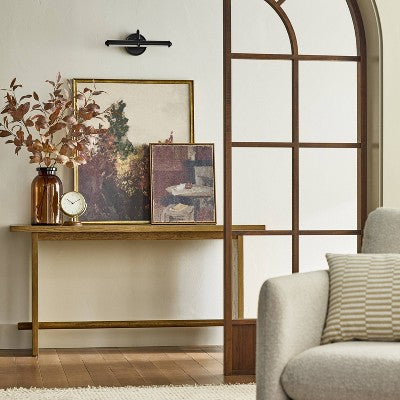 Czarna lampa obrazowa na ścianę